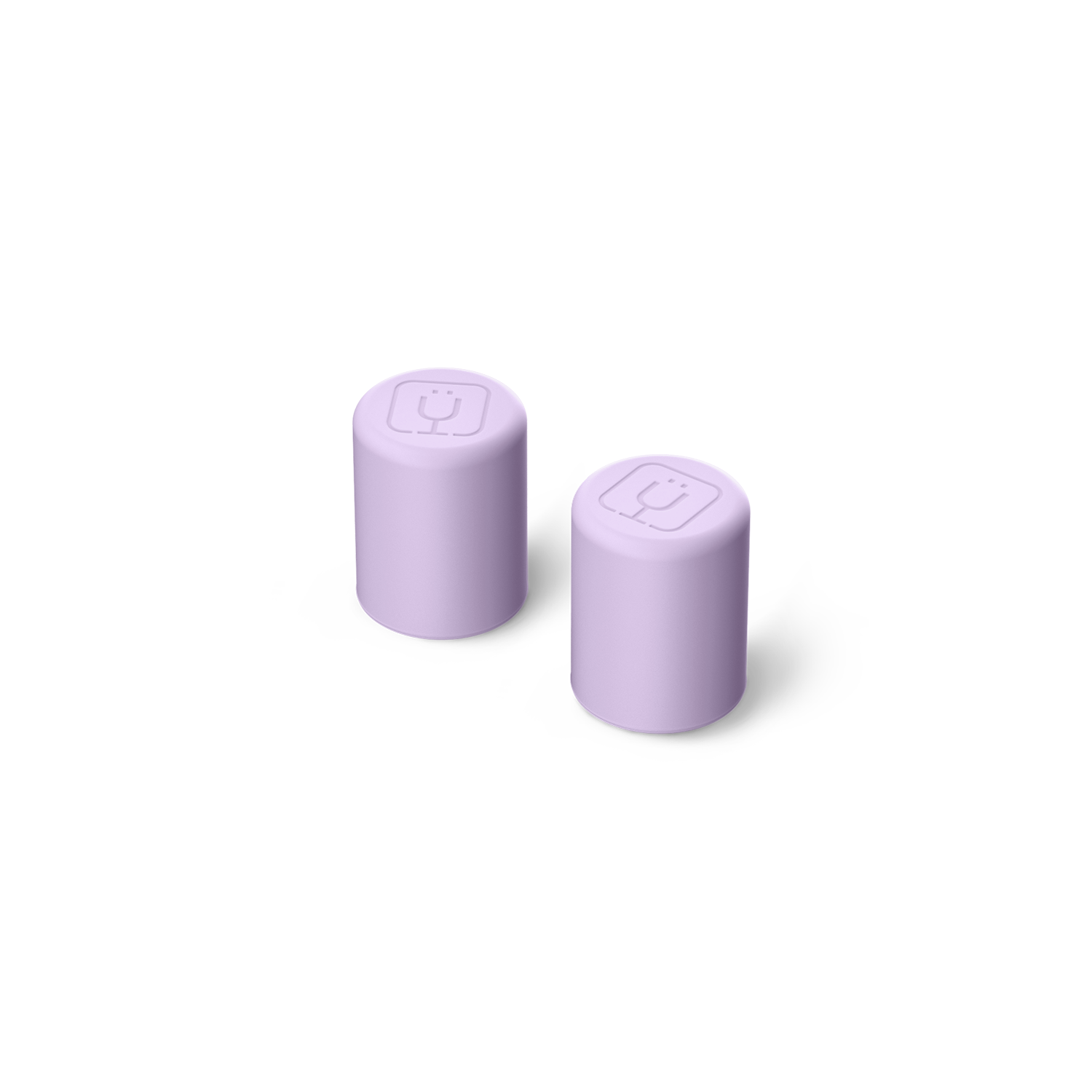 Magnetic Straw Cover | Lavender | 2-Pack - Simple Fit