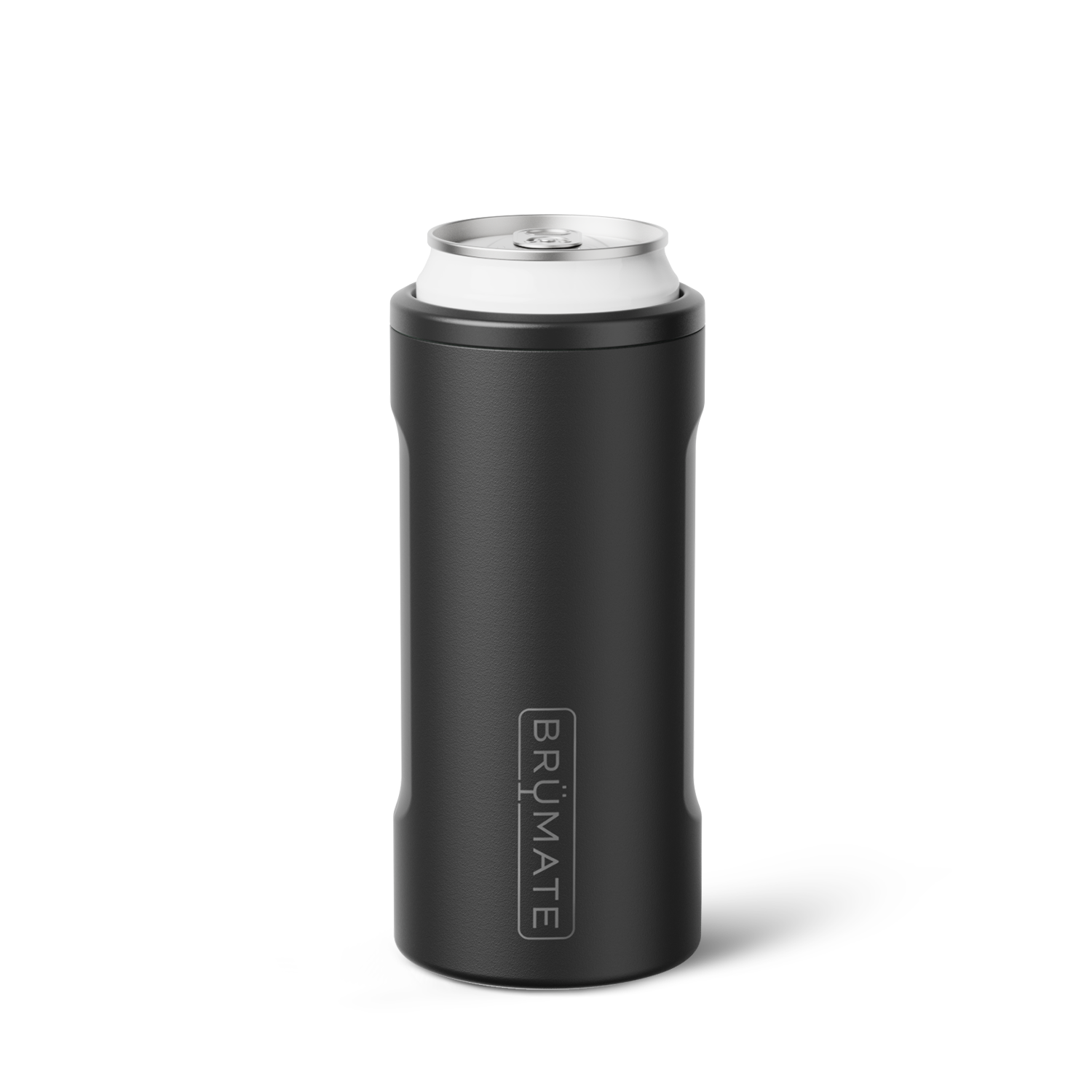 Hopsulator Slim | Matte Black | 12oz Slim Cans - Clean Start