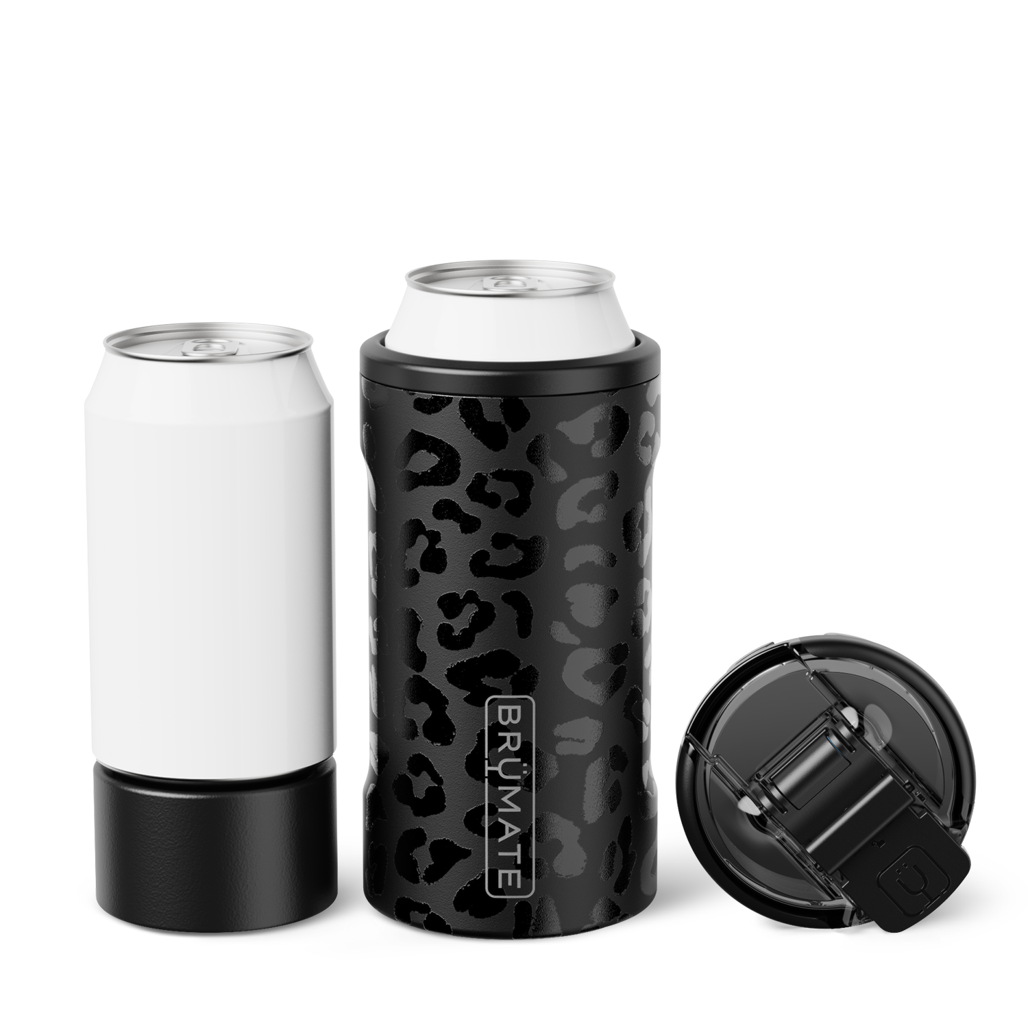 Hopsulator Trio | Onyx Leopard | 12/16oz Standard Cans - Gentle Care