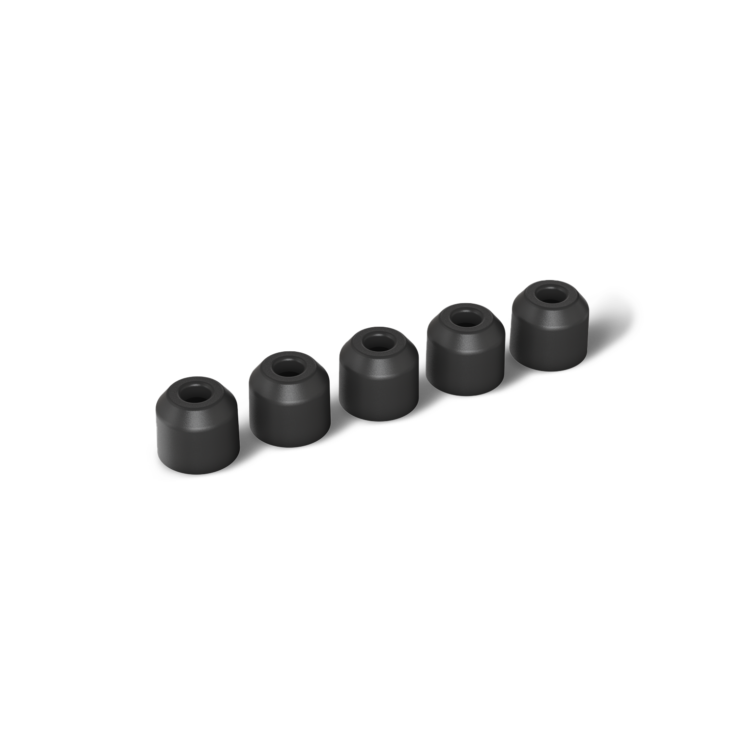 Paragon Replacement Mouth Piece - Black (Pack of 5) - Smooth Sip