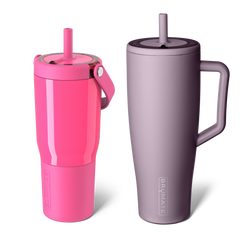 Resa 25oz + Era 40oz Bundle | Neon Pink & Lilac Dusk - Fresh Routine