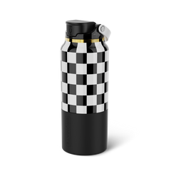 Rise 35oz | Black & White Checker - Fresh Routine