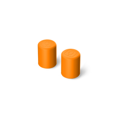 Magnetic Straw Cover | Clementine | 2-Pack - Fresh Seal