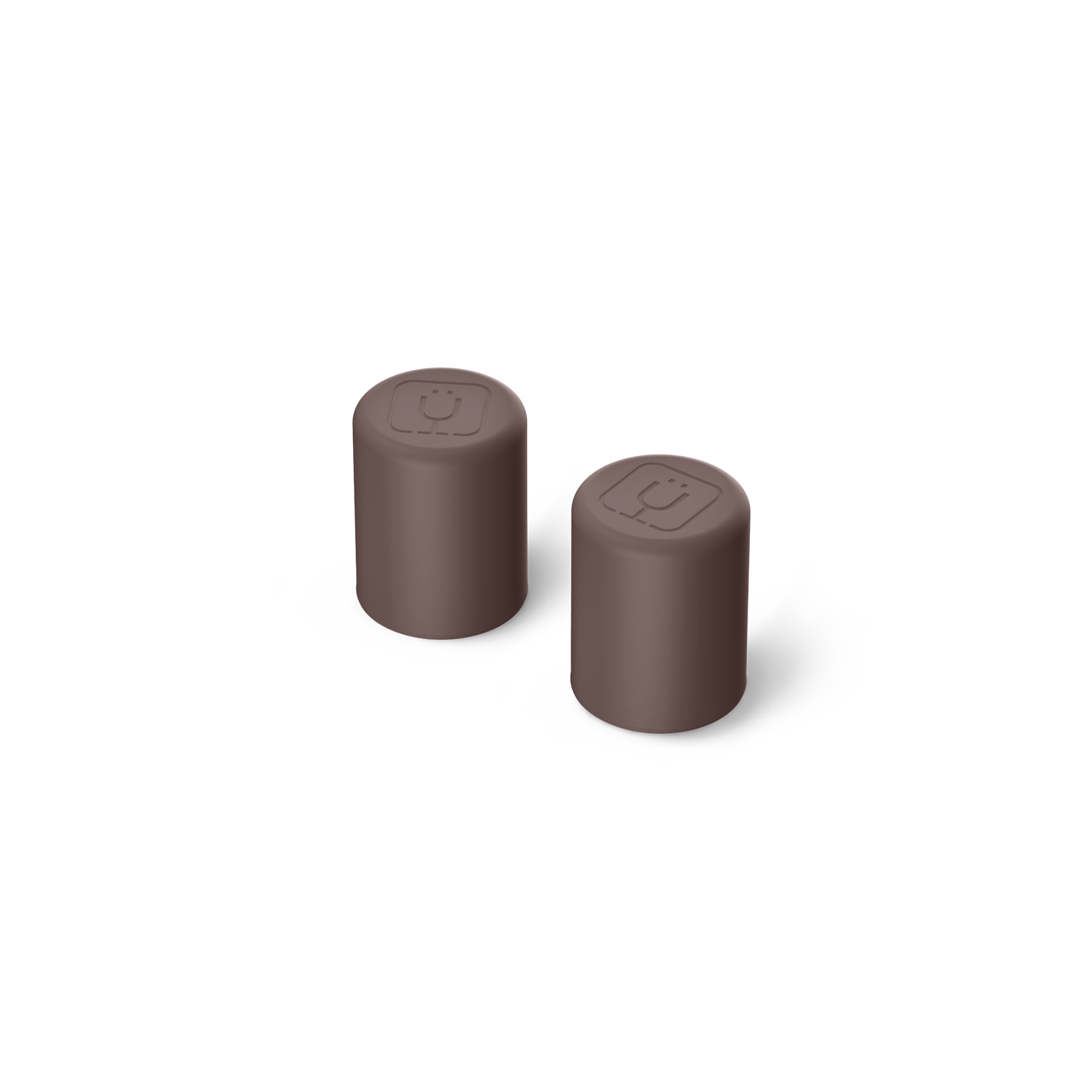 Magnetic Straw Cover | Java | 2-Pack - Simple Care