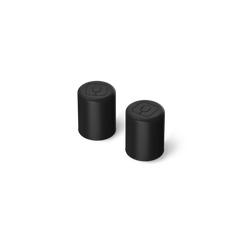 Magnetic Straw Cover | Black | 2-Pack - Smooth Sip