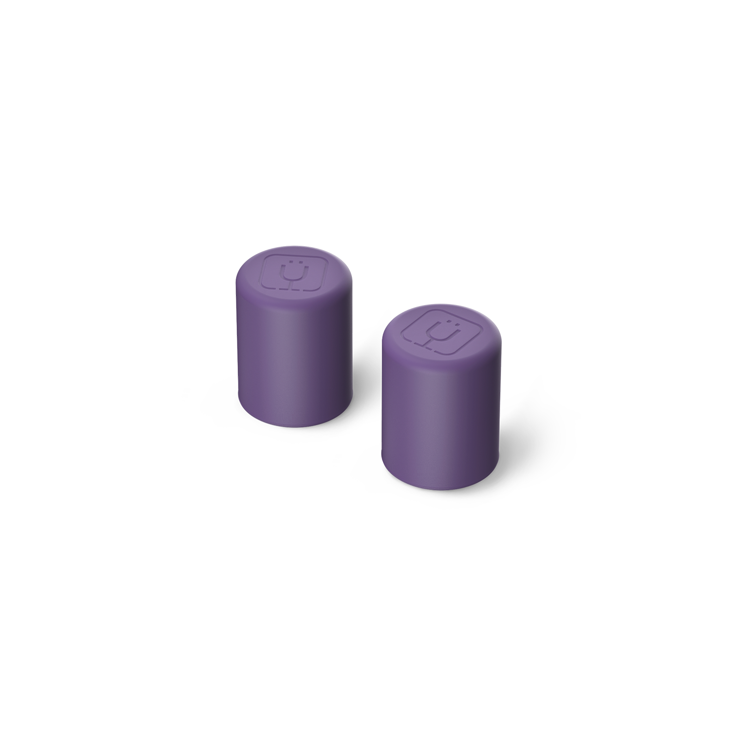Magnetic Straw Cover | Dark Aura | 2-Pack - Smooth Sip