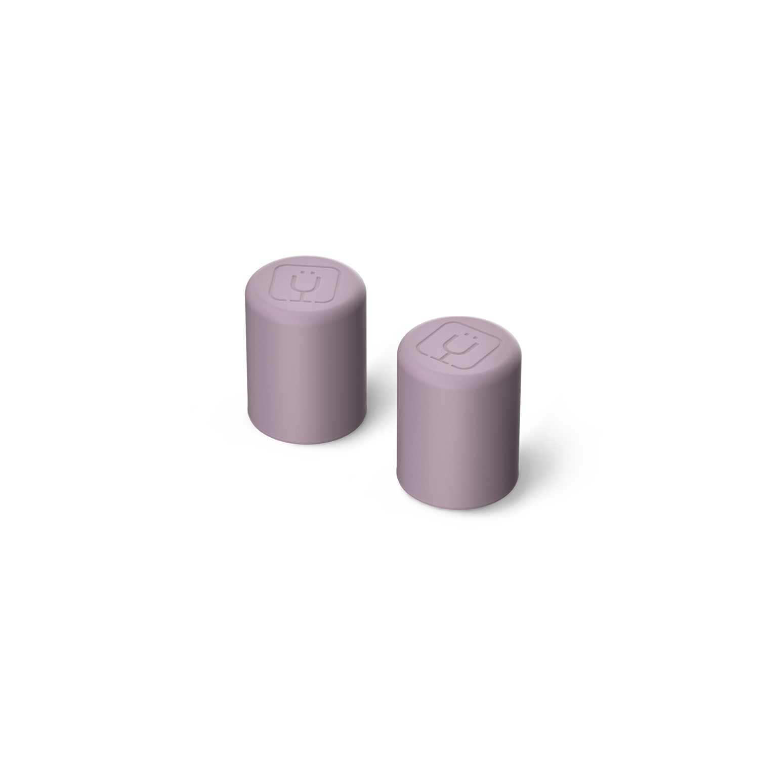 Magnetic Straw Cover | Lilac Dusk | 2-Pack - Smooth Sip