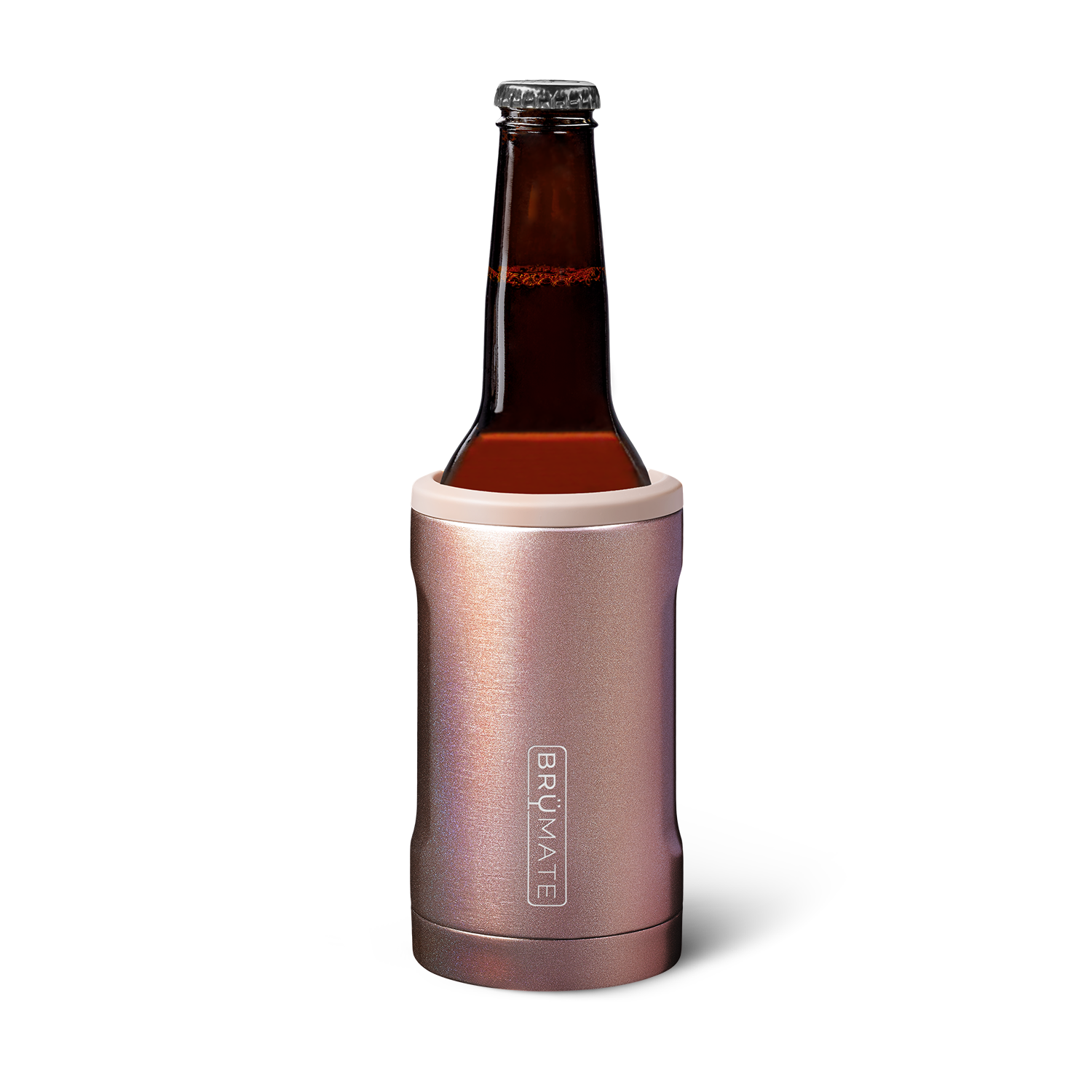 Hopsulator Bott'l | Glitter Rose Gold | 12oz Bottles - Outdoor Carry